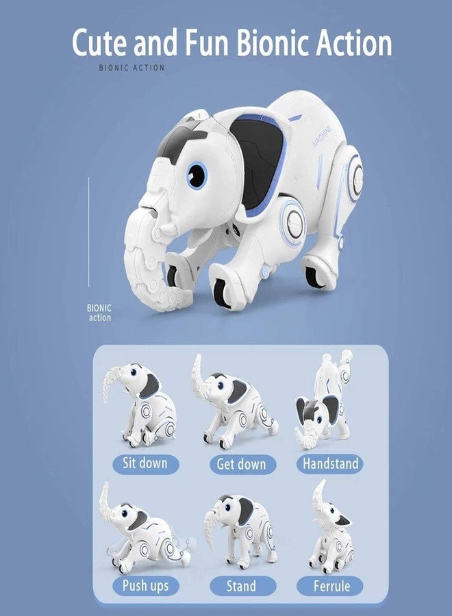 Samtop Programmable Remote Control Elephant Robot with Dance and Sound for Kids - Image 4